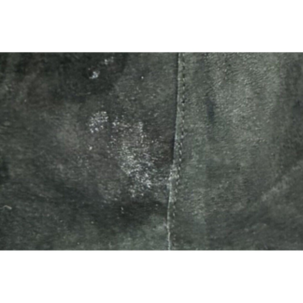 Think Tank 100% Suede Black Artisan Blazer Jacket Raw Edge Western Women’s L - Picture 16 of 16